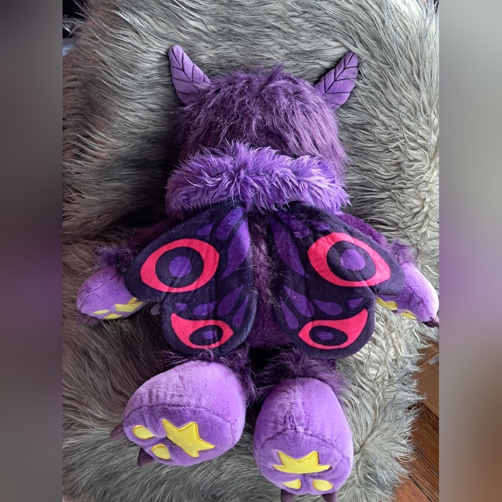 Snughouls- Moonlight Mothman XXL Limited Edition Rare Plush! - Picture 2 of 4